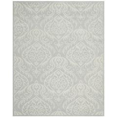 BELLA, SILVER / IVORY, 9' X 12', Area Rug