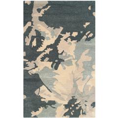 BELLA, STEEL BLUE, 4' X 6', Area Rug