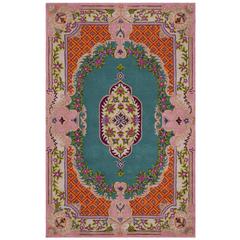 Bellagio, BLUE / PINK, 5' X 8', Area Rug