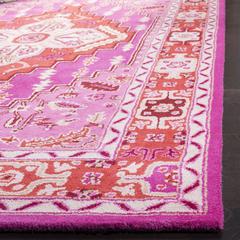 Bellagio, RED / PINK, 6' X 9', Area Rug