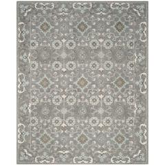BLOSSOM, GREY, 8' X 10', Area Rug