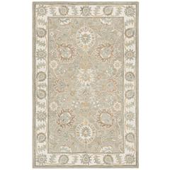 BLOSSOM, SAGE / IVORY, 5' X 8', Area Rug, BLM702W-5