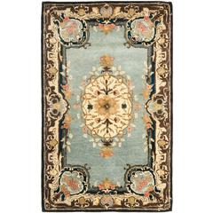 BERGAMA, LIGHT BLUE / IVORY, 4' X 6', Area Rug, BRG141A-4