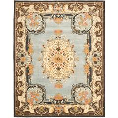 BERGAMA, LIGHT BLUE / IVORY, 8' X 10', Area Rug, BRG141A-8