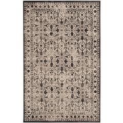 BRILLIANCE, CREME / BLACK, 5'-1" X 7'-6", Area Rug, BRL502C-5