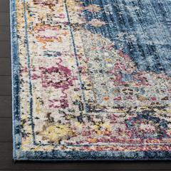 BRISTOL, BLUE / IVORY, 4' X 6', Area Rug, BTL348C-4