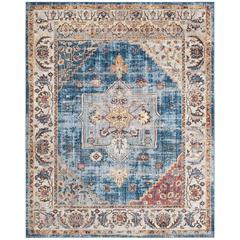 BRISTOL, BLUE / IVORY, 9' X 12', Area Rug, BTL349C-9