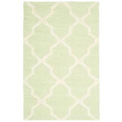 CAMBRIDGE, LIGHT GREEN / IVORY, 2'-6" X 12', Area Rug, CAM121B-212
