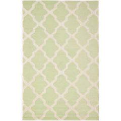 CAMBRIDGE, LIGHT GREEN / IVORY, 6' X 9', Area Rug, CAM121B-6
