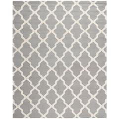 CAMBRIDGE, SILVER / IVORY, 11' X 15', Area Rug, CAM121D-1115
