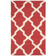CAMBRIDGE, RUST / IVORY, 2'-6" X 6', Area Rug, CAM121L-26