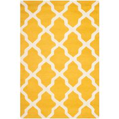 CAMBRIDGE, GOLD / IVORY, 4' X 6', Area Rug, CAM121Q-4