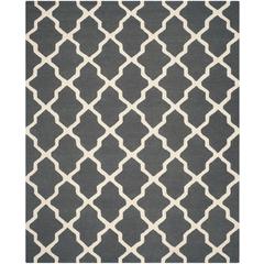CAMBRIDGE, DARK GREY / IVORY, 11' X 15', Area Rug, CAM121X-1115