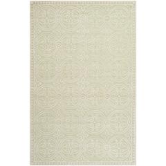 CAMBRIDGE, LIGHT GREEN / IVORY, 6' X 9', Area Rug, CAM123B-6
