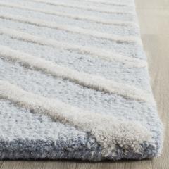 CAMBRIDGE, LIGHT BLUE / IVORY, 6' X 9', Area Rug, CAM129A-6