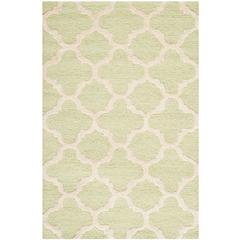 CAMBRIDGE, LIGHT GREEN / IVORY, 2'-6" X 6', Area Rug, CAM130B-26