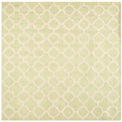 CAMBRIDGE, LIGHT GREEN / IVORY, 8' X 8' Square, Area Rug, CAM130B-8SQ