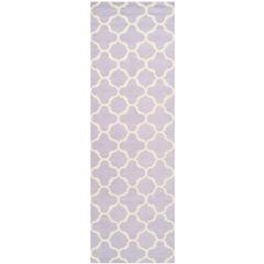 CAMBRIDGE, LAVANDER / IVORY, 2'-6" X 12', Area Rug, CAM130C-212