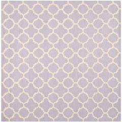 CAMBRIDGE, LAVANDER / IVORY, 8' X 8' Square, Area Rug, CAM130C-8SQ