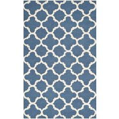 CAMBRIDGE, NAVY / IVORY, 4' X 6', Area Rug, CAM130G-4