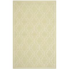 CAMBRIDGE, LIGHT GREEN / IVORY, 6' X 9', Area Rug, CAM131B-6