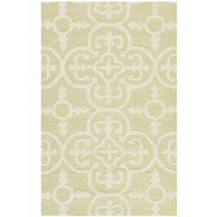 CAMBRIDGE, LIGHT GREEN / IVORY, 2'-6" X 4', Area Rug, CAM133B-24