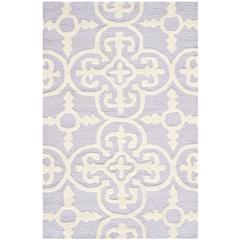 CAMBRIDGE, LAVANDER / IVORY, 2'-6" X 4', Area Rug, CAM133C-24