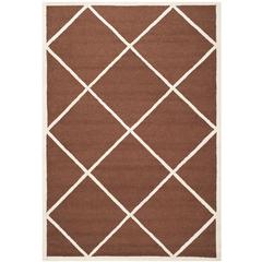 CAMBRIDGE, DARK BROWN / IVORY, 6' X 9', Area Rug, CAM136H-6