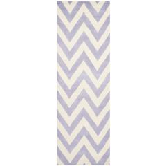 CAMBRIDGE, LAVANDER / IVORY, 2'-6" X 8', Area Rug, CAM139C-28