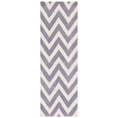 CAMBRIDGE, SILVER / IVORY, 2'-6" X 22', Area Rug, CAM139D-222