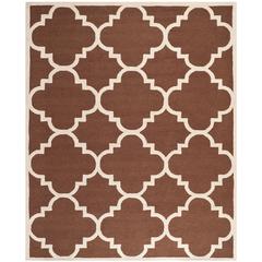 CAMBRIDGE, DARK BROWN / IVORY, 9' X 12', Area Rug, CAM140H-9