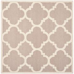 CAMBRIDGE, BEIGE / IVORY, 4' X 4' Square, Area Rug, CAM140J-4SQ