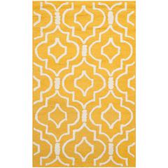 CAMBRIDGE, GOLD / IVORY, 3' X 5', Area Rug, CAM141Q-3