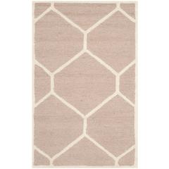 CAMBRIDGE, BEIGE / IVORY, 2'-6" X 4', Area Rug, CAM144J-24