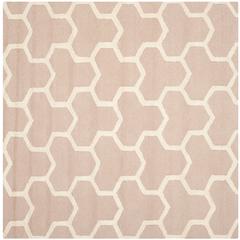 CAMBRIDGE, BEIGE / IVORY, 8' X 8' Square, Area Rug, CAM146J-8SQ