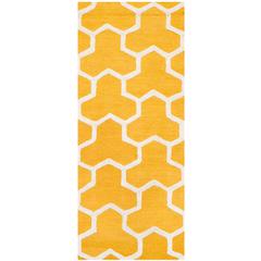 CAMBRIDGE, GOLD / IVORY, 3' X 5', Area Rug, CAM146Q-3