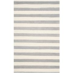 CAMBRIDGE, GREY / IVORY, 4' X 6', Area Rug, CAM154A-4