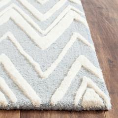 CAMBRIDGE, BLUE / IVORY, 2'-6" X 12', Area Rug, CAM711B-212
