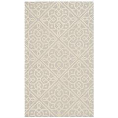 CAMBRIDGE, LIGHT GREY / IVORY, 4' X 6', Area Rug, CAM731G-4