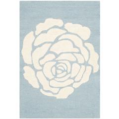 CAMBRIDGE, BLUE / IVORY, 3' X 5', Area Rug, CAM782B-3