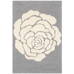 CAMBRIDGE, DARK GREY / IVORY, 3' X 5', Area Rug, CAM782D-3