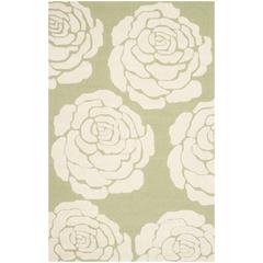 CAMBRIDGE, LIME / IVORY, 5' X 8', Area Rug, CAM782N-5