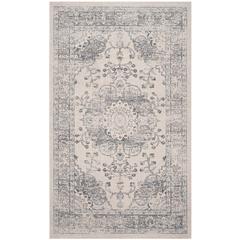 CARMEL, BEIGE / BLUE, 4' X 6', Area Rug, CAR271A-4