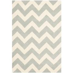 CHATHAM, GREY / IVORY, 4' X 6', Area Rug, CHT715E-4