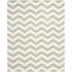 CHATHAM, GREY / IVORY, 11' X 15', Area Rug, CHT715E-1115