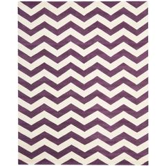 CHATHAM, PURPLE / IVORY, 8'-9" X 12', Area Rug, CHT715F-9