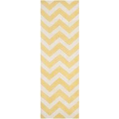 CHATHAM, LIGHT GOLD / IVORY, 2'-3" X 7', Area Rug, CHT715L-27