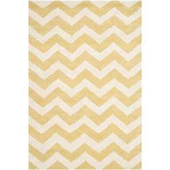 CHATHAM, LIGHT GOLD / IVORY, 4' X 6', Area Rug, CHT715L-4
