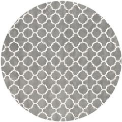 CHATHAM, DARK GREY / IVORY, 9' X 9' Round, Area Rug, CHT717D-9R