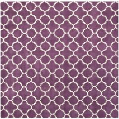 CHATHAM, PURPLE / IVORY, 8'-9" X 8'-9" Square, Area Rug, CHT717F-9SQ